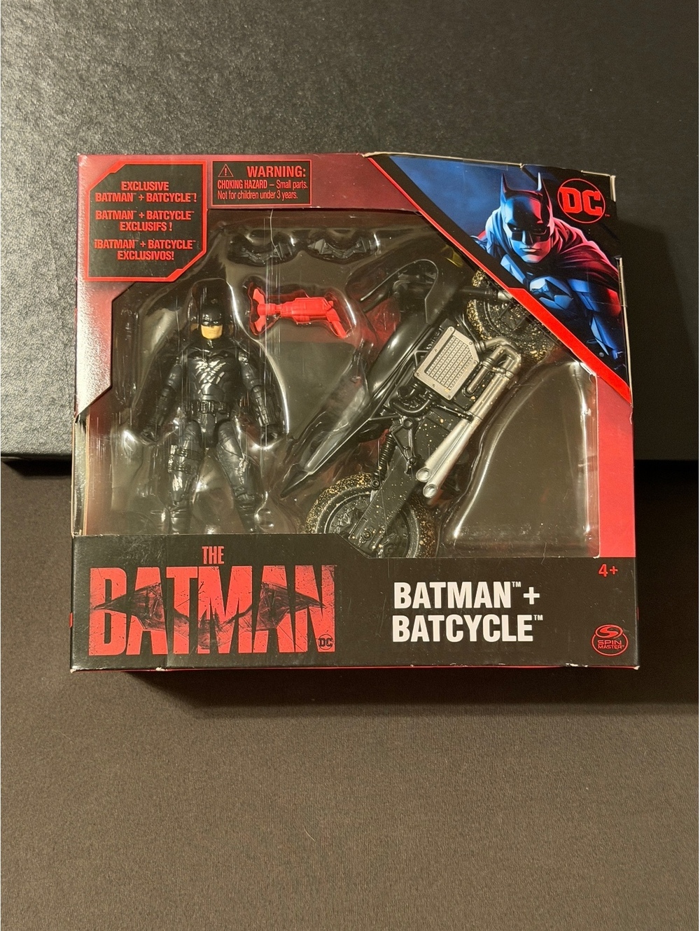 DC The Batman Movie - Batman + Batcycle Pack - New Sealed